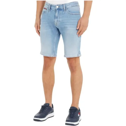 Bermuda Scanton slim Tommy Jeans , male, Sizes: W32, W30, W33, W29, W31, W34 - Tommy Hilfiger - Modalova