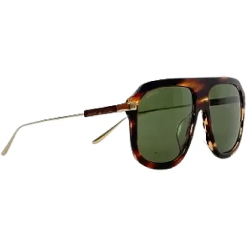 Pre-owned Metal sunglasses , female, Sizes: ONE SIZE - Gucci Vintage - Modalova