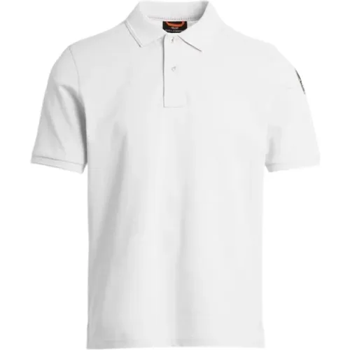 Gangapuma Weißes Poloshirt , Herren, Größe: XL - Parajumpers - Modalova