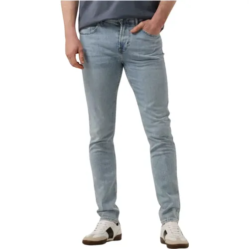 Slimmy Taperd Solstice Jeans , Herren, Größe: W32 - 7 For All Mankind - Modalova