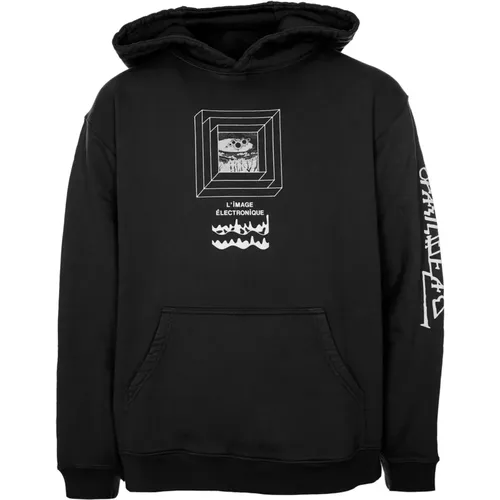 Hoodie mit Print , Herren, Größe: 2XL - Brain Dead - Modalova