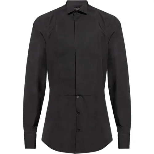 Tuxedo Hemd , Herren, Größe: 3XL - Dolce & Gabbana - Modalova