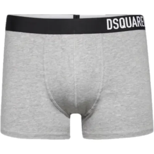 Men`s Grey Boxer Shorts, Style: D9Lc63620 , male, Sizes: XS - Dsquared2 - Modalova
