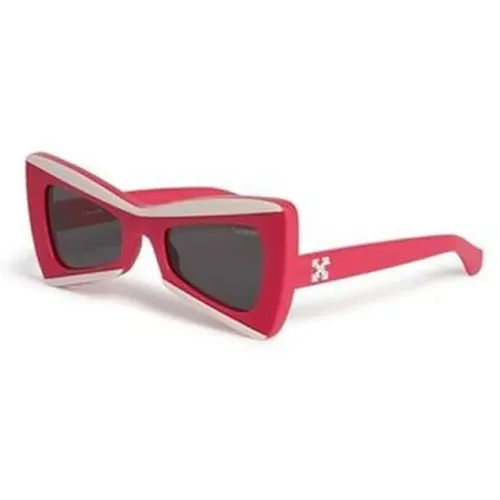 Stylish Nashville Sunglasses , unisex, Sizes: 53 MM - Off White - Modalova