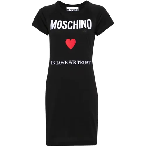 Short Dresses , female, Sizes: XS, 2XS, S - Moschino - Modalova