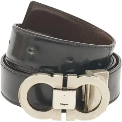 Pre-owned Leather belts , female, Sizes: ONE SIZE - Salvatore Ferragamo Pre-owned - Modalova