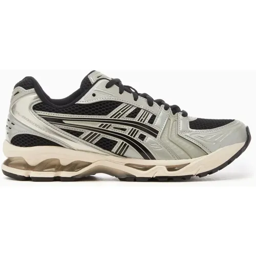 Schwarz Grau Mesh Sneakers , Herren, Größe: 39 EU - ASICS - Modalova