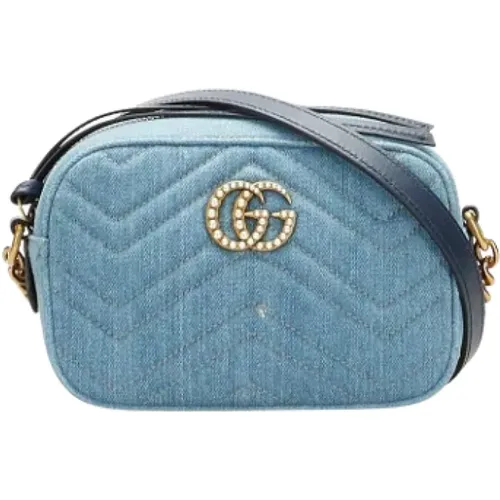 Pre-owned Denim gucci-bags , female, Sizes: ONE SIZE - Gucci Vintage - Modalova