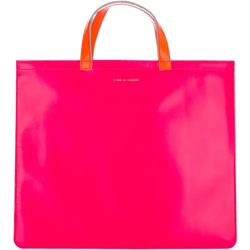Multicolored Leather Slim Tote Bag , male, Sizes: ONE SIZE - Comme des Garçons - Modalova