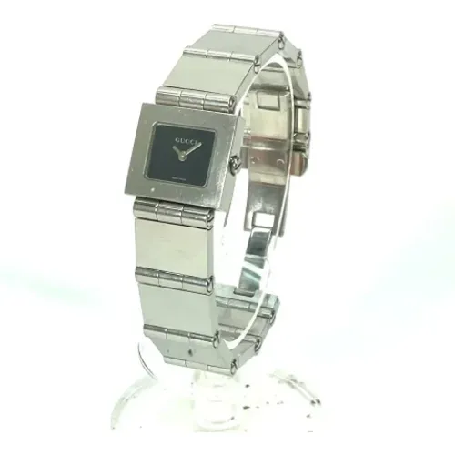 Pre-owned Stainless Steel watches , female, Sizes: ONE SIZE - Gucci Vintage - Modalova