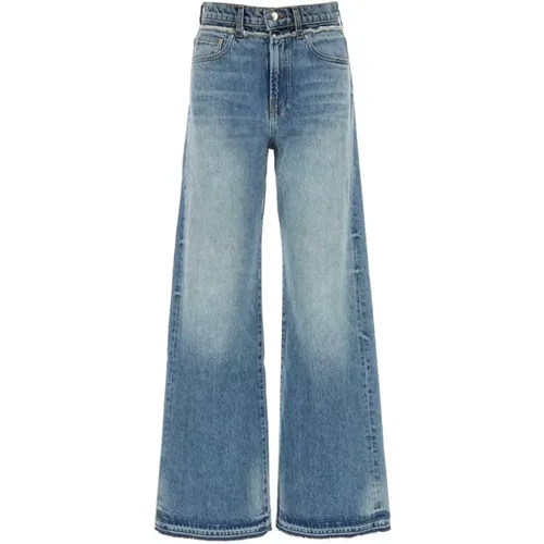 Klassische Denim Jeans , Damen, Größe: W26 - Amiri - Modalova