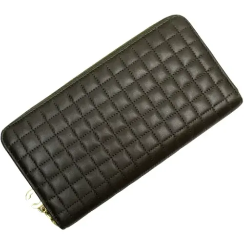 Pre-owned Leather wallets , female, Sizes: ONE SIZE - Celine Vintage - Modalova