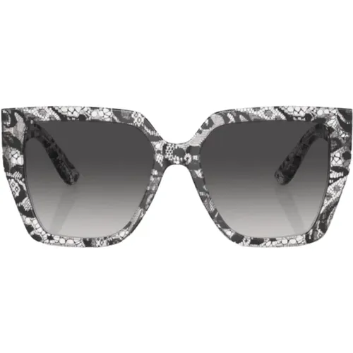 Oversized Quadratische Sonnenbrille - Dolce & Gabbana - Modalova