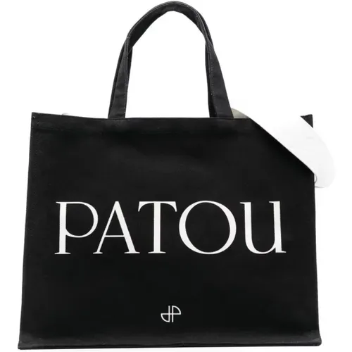 Logo-Print Tote Bag , female, Sizes: ONE SIZE - Patou - Modalova