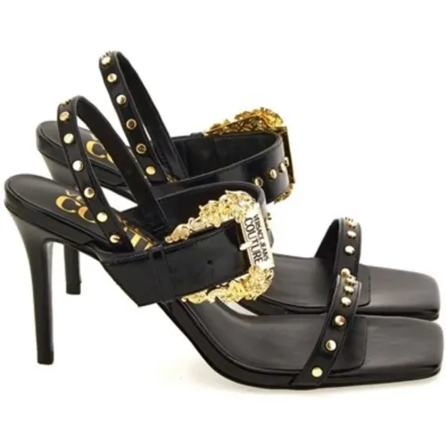 Sandalen , Damen, Größe: 38 EU - Versace Jeans Couture - Modalova