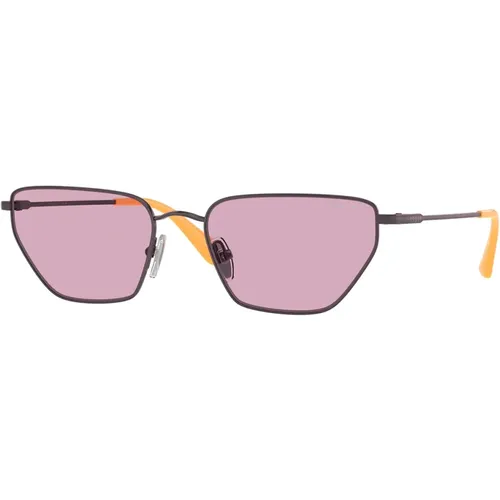 Irregular Metal Frame Sunglasses , female, Sizes: 56 MM - Vogue - Modalova