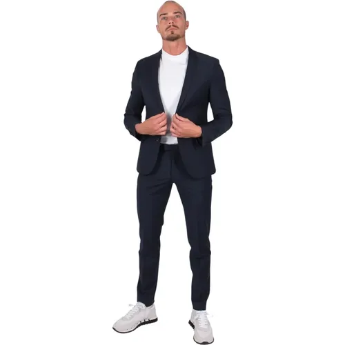 Marineblauer Blazer Irving_sk , Herren, Größe: M - drykorn - Modalova