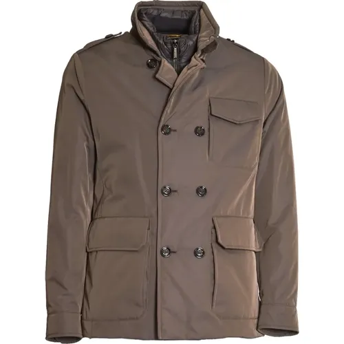 Men's Clothing Jackets & Coats Hazelnut Aw23 , male, Sizes: 2XL - Moorer - Modalova