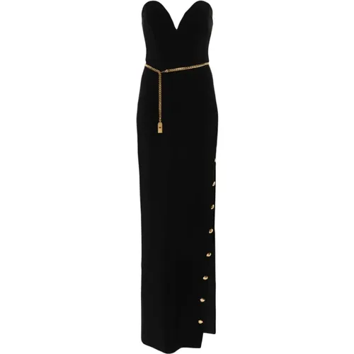 Dress Aw24 , female, Sizes: M, S - Elisabetta Franchi - Modalova