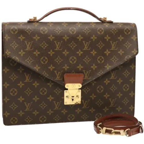 Pre-owned Canvas aktentasche - Louis Vuitton Vintage - Modalova