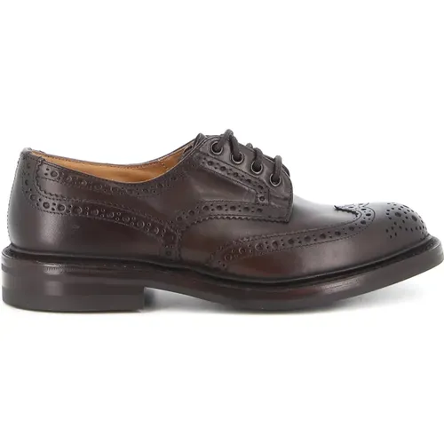 Leather Brogue Derby , male, Sizes: 10 UK, 9 1/2 UK, 9 UK, 8 1/2 UK, 7 1/2 UK - Tricker's - Modalova