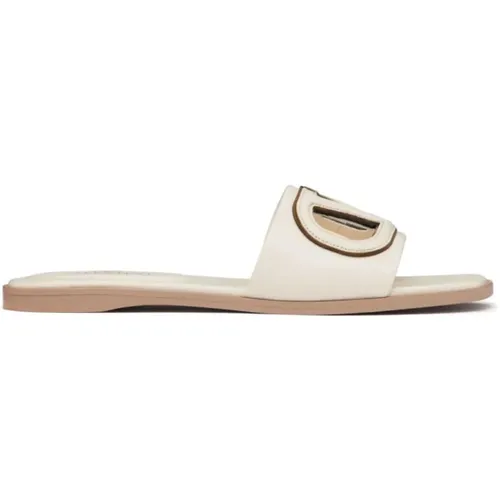 VLogo Signature Sandals , female, Sizes: 4 UK, 2 UK - Valentino Garavani - Modalova