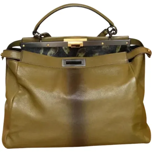 Pre-owned Leather fendi-bags , female, Sizes: ONE SIZE - Fendi Vintage - Modalova