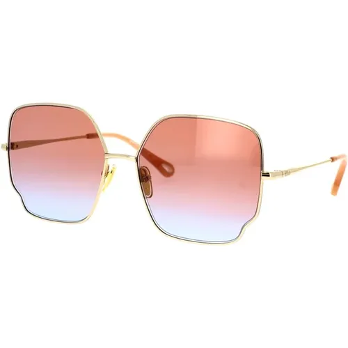 Ch0092S 002 Sunglasses , female, Sizes: 60 MM - Chloé - Modalova