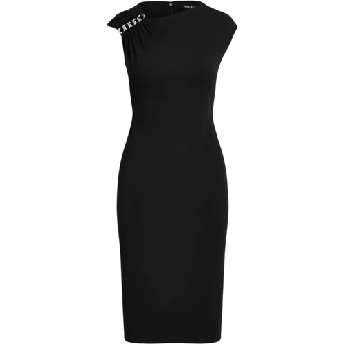 Schwarzes Cocktailkleid , Damen, Größe: S - Ralph Lauren - Modalova