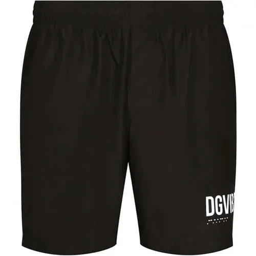 Herren Badehose , Herren, Größe: L - Dolce & Gabbana - Modalova