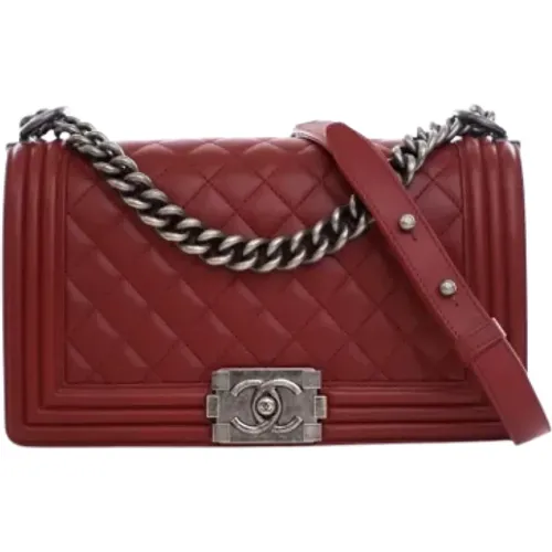 Pre-owned Leather handbags , female, Sizes: ONE SIZE - Chanel Vintage - Modalova