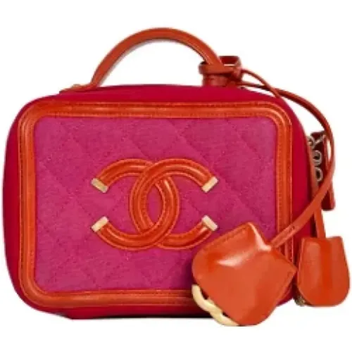 Pre-owned Cotton chanel-bags , female, Sizes: ONE SIZE - Chanel Vintage - Modalova