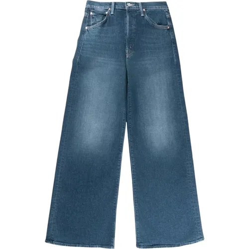 Luxuriöse Wide Leg Denim Hose , Herren, Größe: L - Mother - Modalova