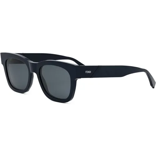 Rectangular Sunglasses , unisex, Sizes: 52 MM - Fendi - Modalova