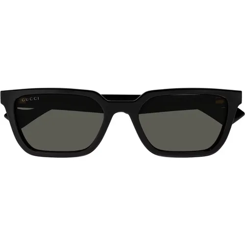 Rectangular Sunglasses Gg1539S 001 , female, Sizes: 55 MM - Gucci - Modalova