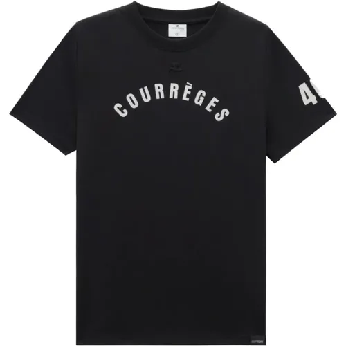 T-Shirts , Herren, Größe: M - Courrèges - Modalova