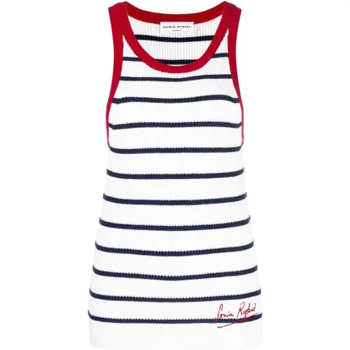 Casual Sleeveless Tank Top , female, Sizes: L, XL - Sonia Rykiel - Modalova