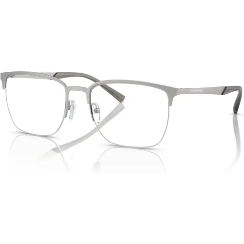 Matte Silver Brillengestelle EA 1151,Glasses - Emporio Armani - Modalova