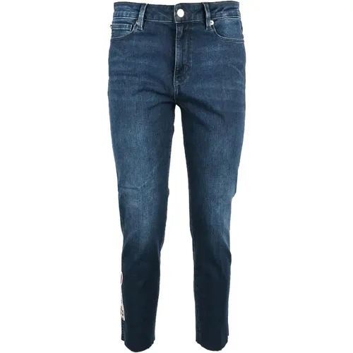 Blaue Jeans für Frauen , Damen, Größe: W31 - Love Moschino - Modalova