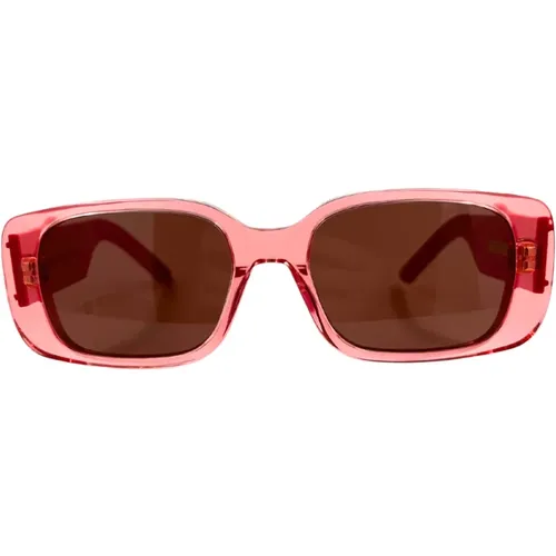 Quadratische Oversized Sonnenbrille in Rosa - Dior - Modalova