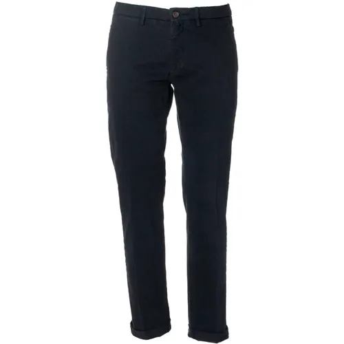 Regular Fit Cotton Pants , male, Sizes: W31, W40 - Siviglia - Modalova
