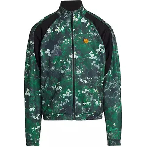 Printed Track Jacket , male, Sizes: S, M - Kenzo - Modalova