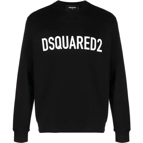 Classic Logo Sweater with Raglan Fit , male, Sizes: L - Dsquared2 - Modalova