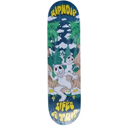Lifes a Trip Skateboard Board - Ripndip - Modalova