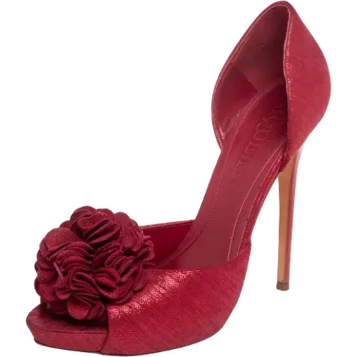 Pre-owned Stoff heels - Alexander McQueen Pre-owned - Modalova