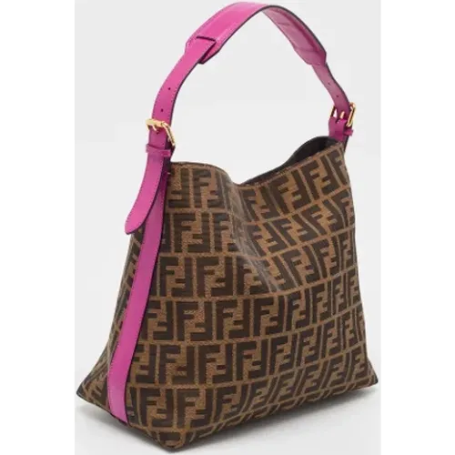 Pre-owned Canvas handbags , female, Sizes: ONE SIZE - Fendi Vintage - Modalova