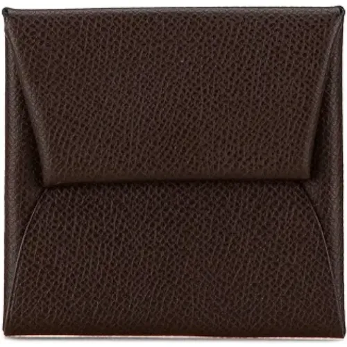 Pre-owned Leather wallets , male, Sizes: ONE SIZE - Hermès Vintage - Modalova