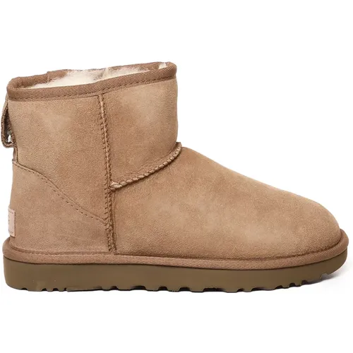 Sheepskin Black Boots with Suede Insole , female, Sizes: 3 UK - Ugg - Modalova