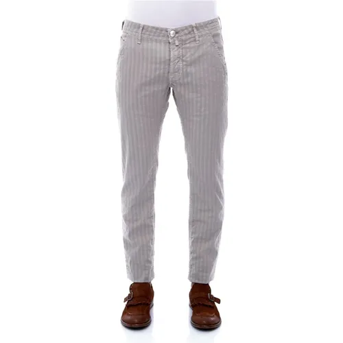 Vintage Comfort Pants , male, Sizes: W35 - Jacob Cohën - Modalova