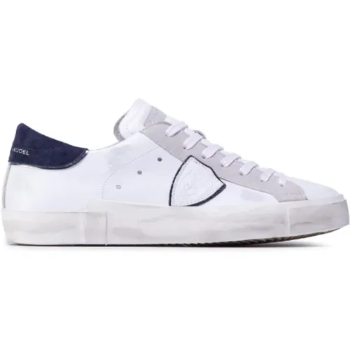 Weiße Sneakers Prsx , Herren, Größe: 42 EU - Philippe Model - Modalova